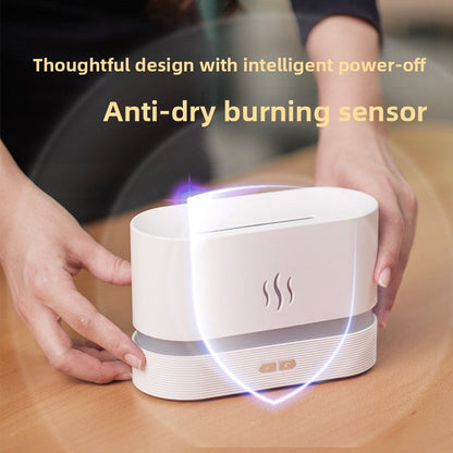 Emberly Flame Diffuser - black and white color options